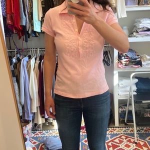 Light pink polo